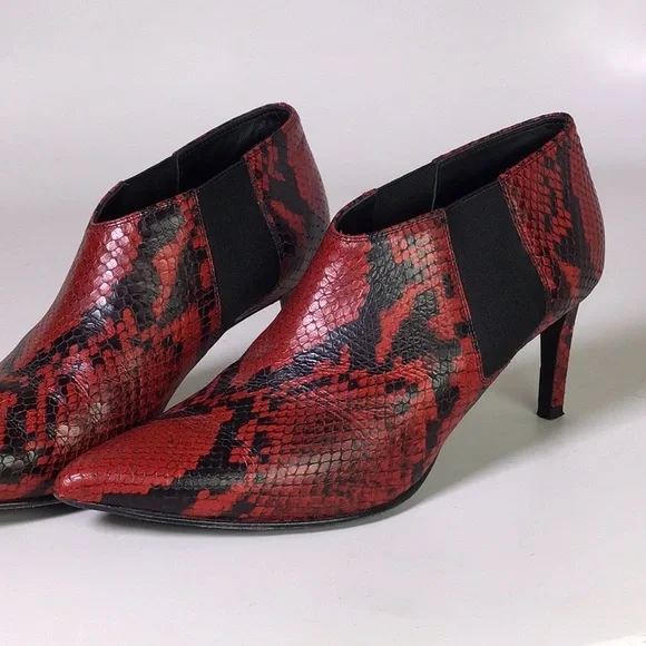Rag & Bone Beha Snake Embossed Red - Picture 3 of 15